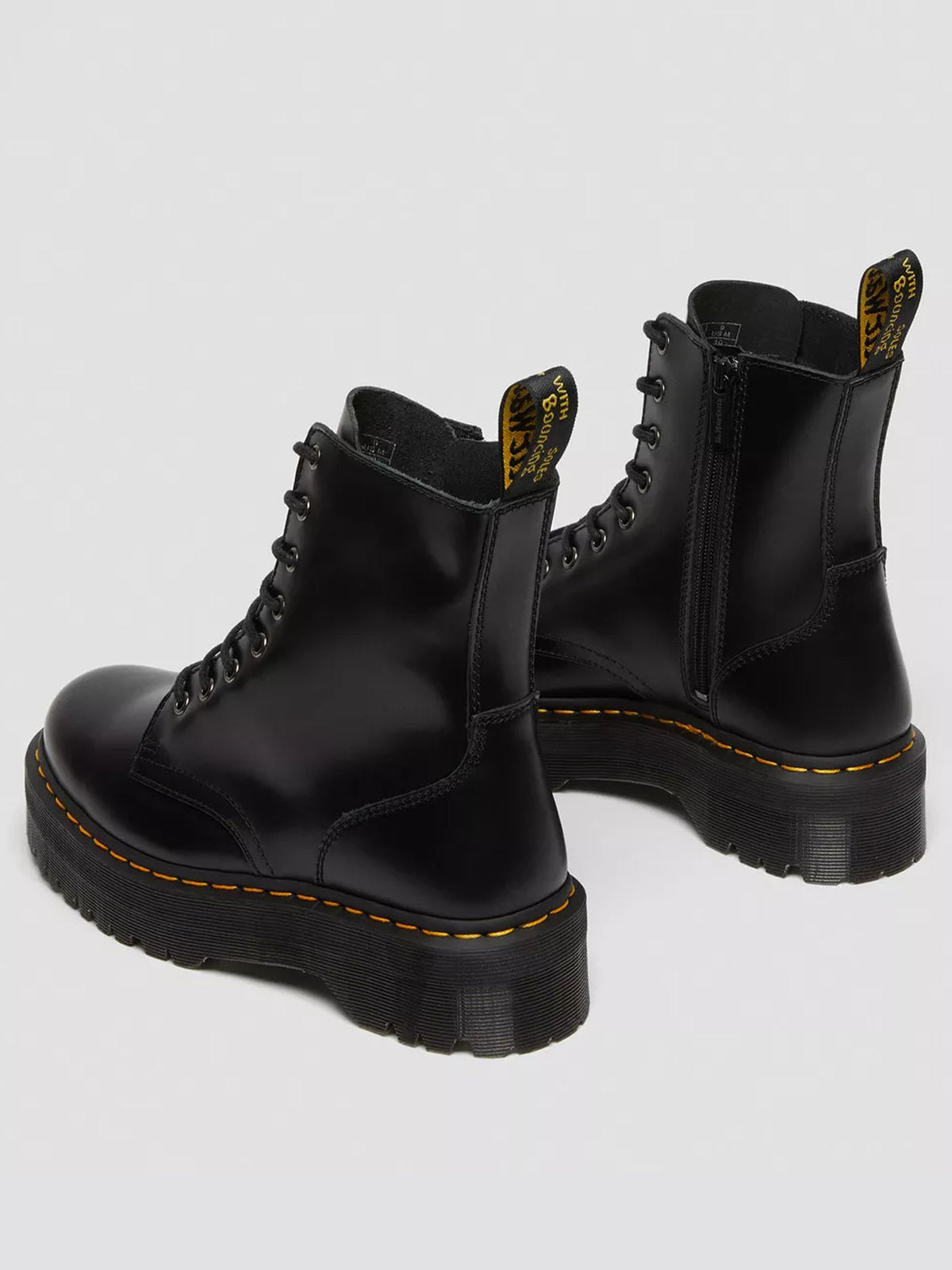 Dr martens jadon anfibio da donna nero