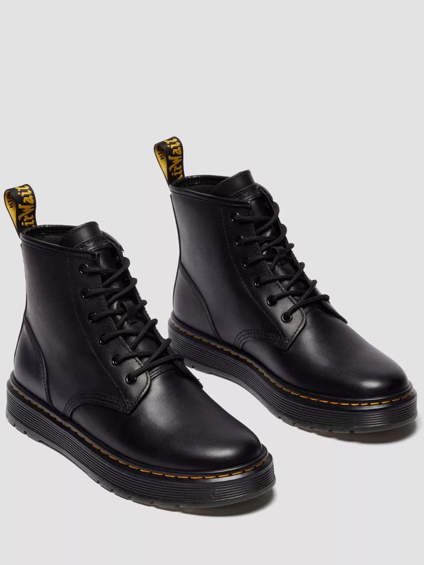 ANFIBIO BROOKLINE DR MARTENS DA UOMO NERO