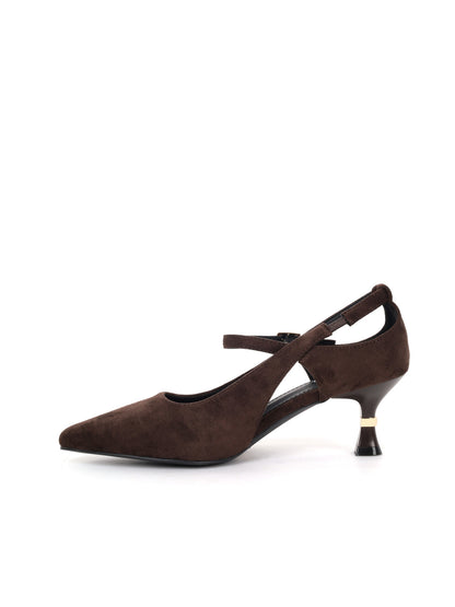 Mariella Burani 52341 Brown, décolleté da donna marrone