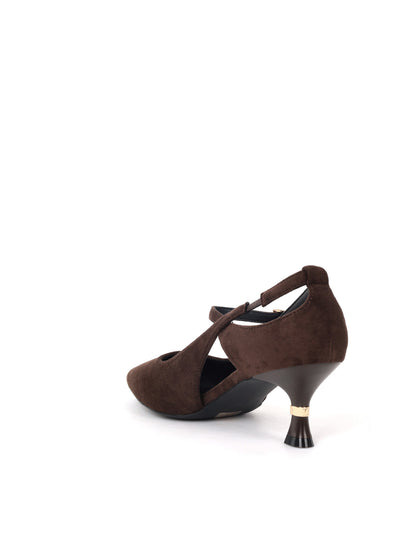 Mariella Burani 52341 Brown, décolleté da donna marrone