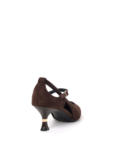 Mariella Burani 52341 Brown, décolleté da donna marrone