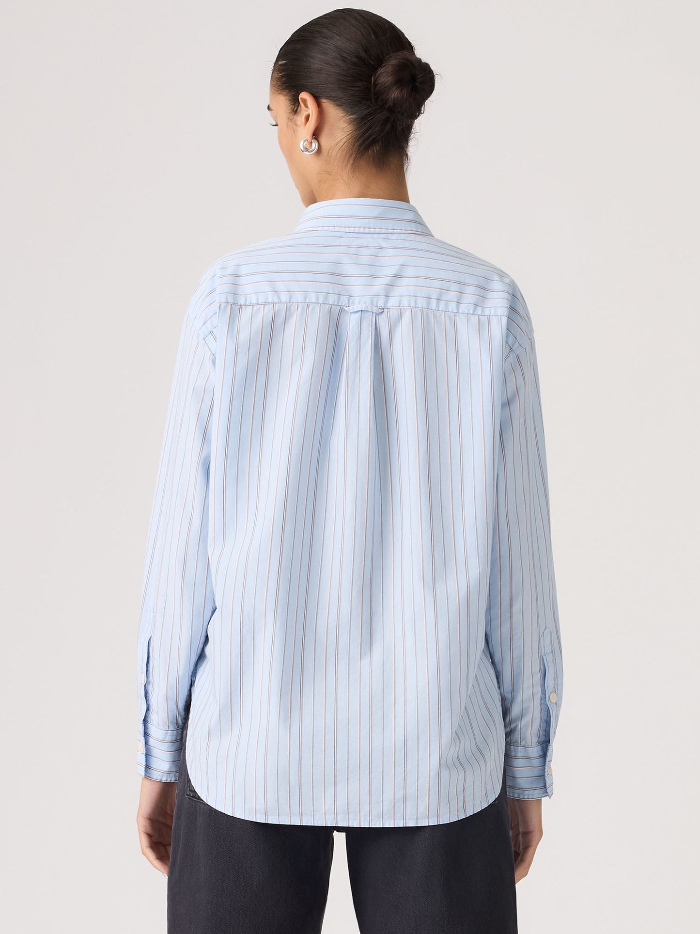 Levi's Harlie Boyfriend, camicia azzurra da donna