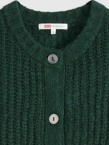CARDIGAN IN MAGLIA LEVI'S DA DONNA VERDE