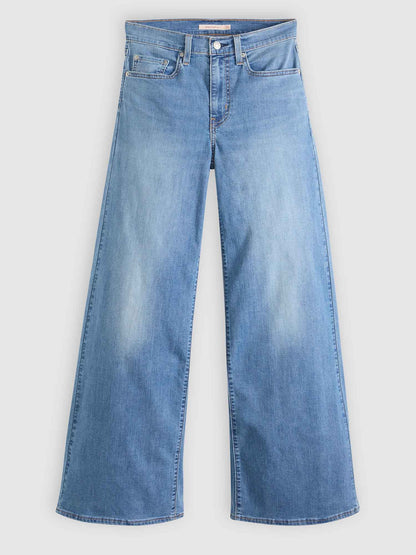 Levi's 728 HR Wide L, jeans donna modello 0039B in denim