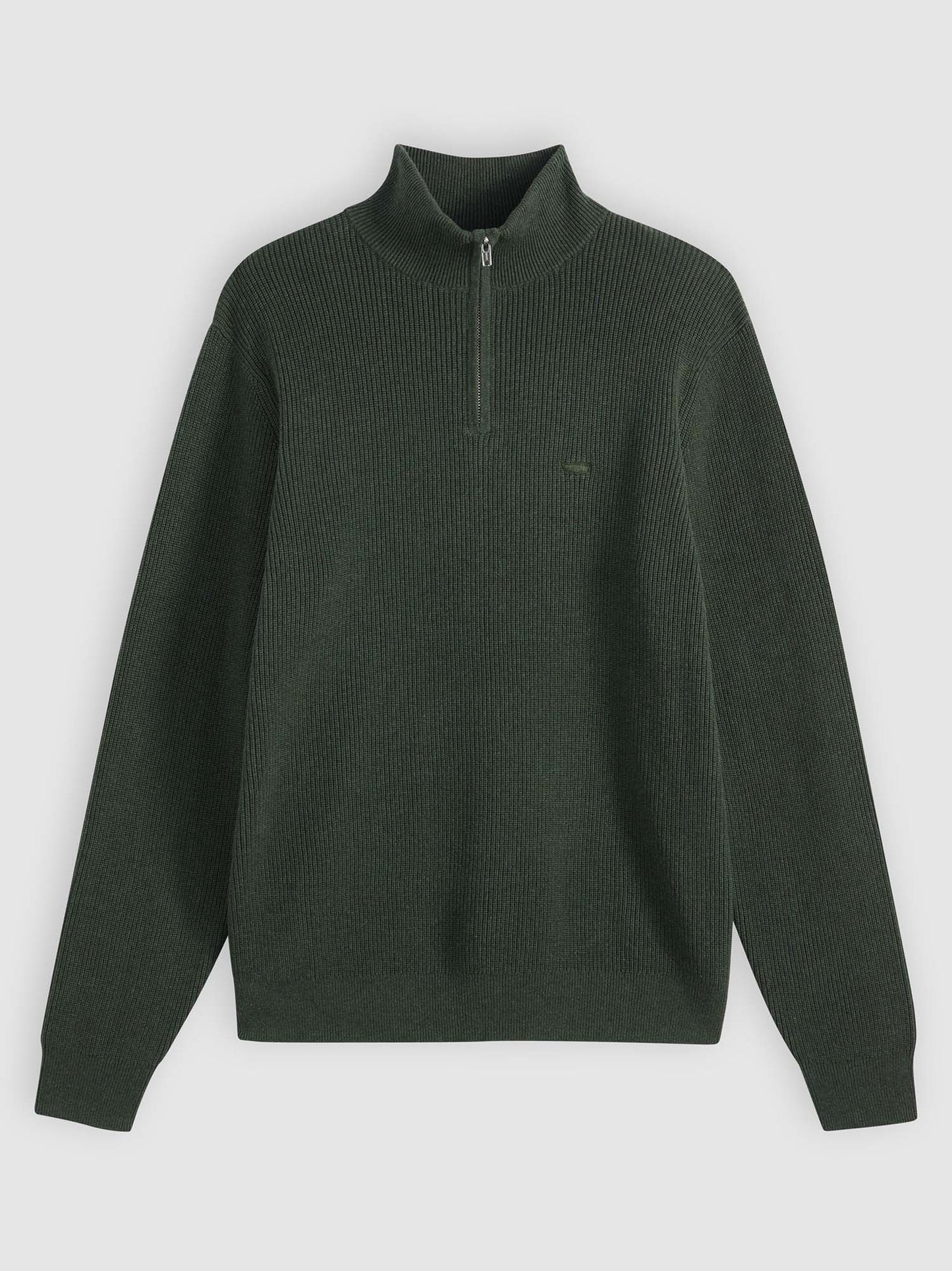 Levi's Quarter Zip, maglia da uomo verde