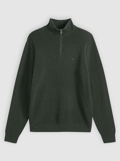 Levi's Quarter Zip, maglia da uomo verde