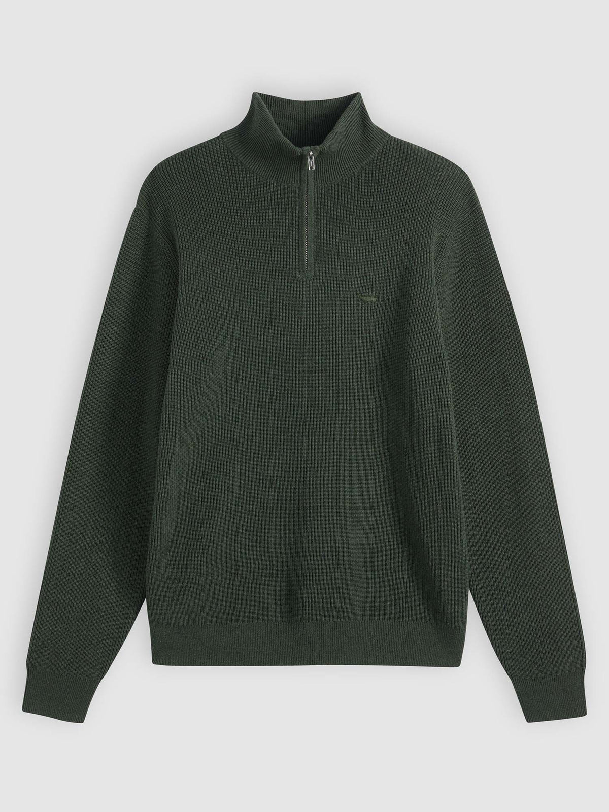 Levi's quarter zip maglia da uomo verde