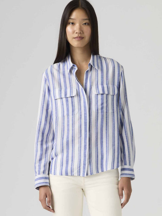 Levi's Elaine Utility, camicia donna multicolore a manica lunga