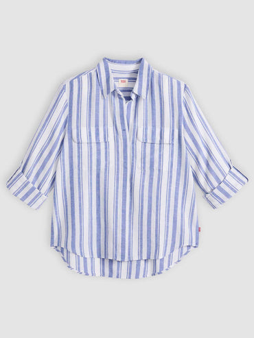 Levi's Elaine Utility, camicia donna multicolore a manica lunga