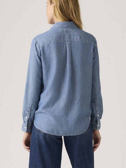 Levi's Elaine, camicia utility in denim da donna