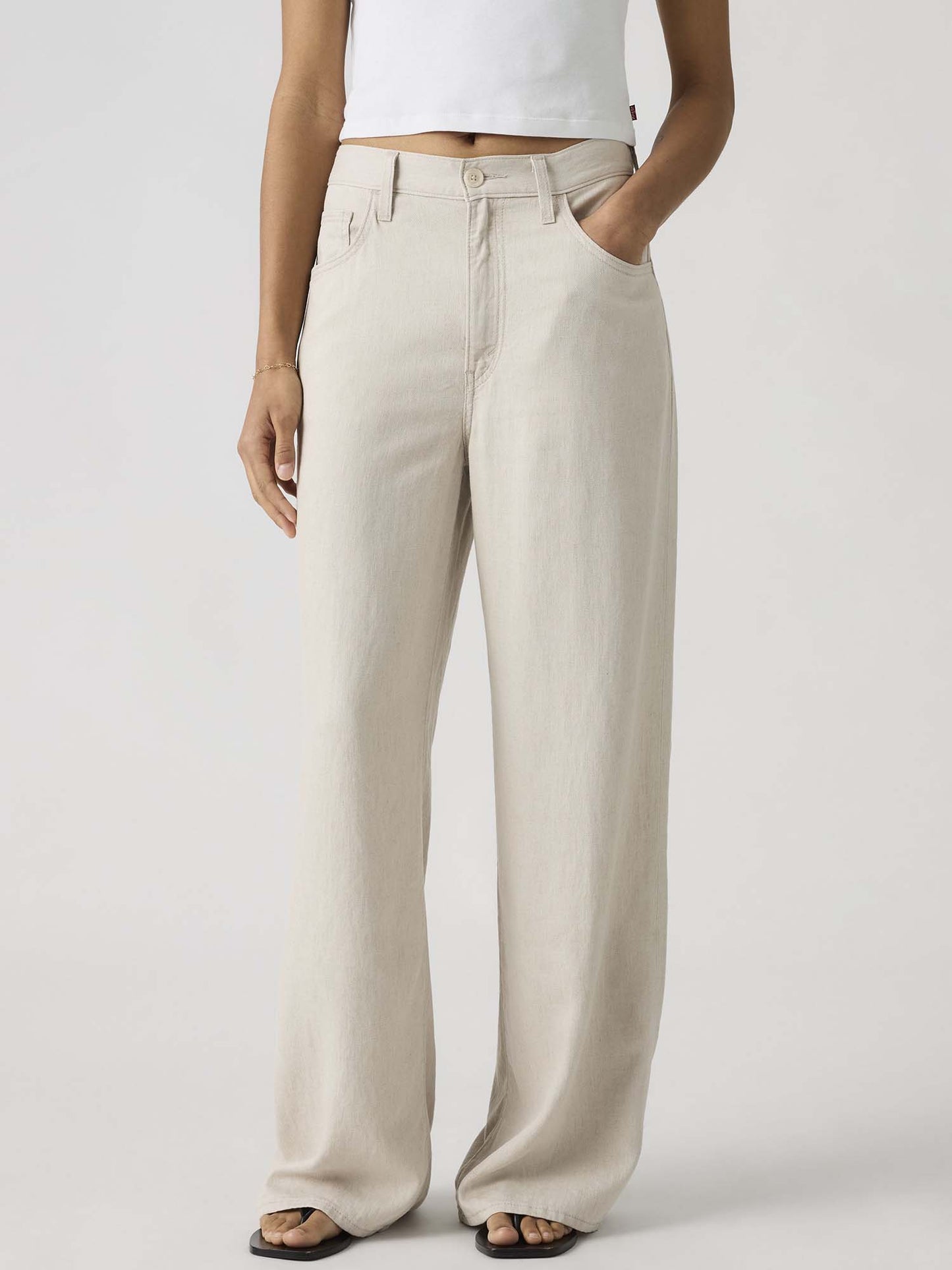 Levi's Cinch Wideleg, jeans da donna grigi