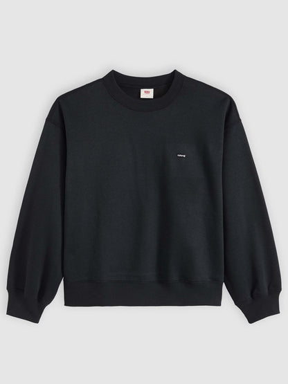Levi's Everyday Crew, felpa da donna nera