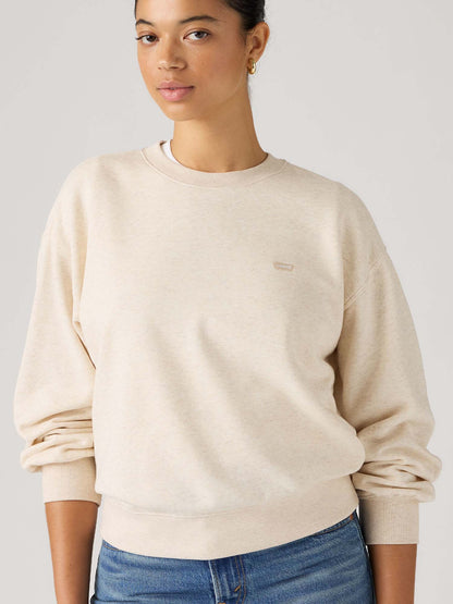 Levi's Everyday Crew, felpa da donna panna