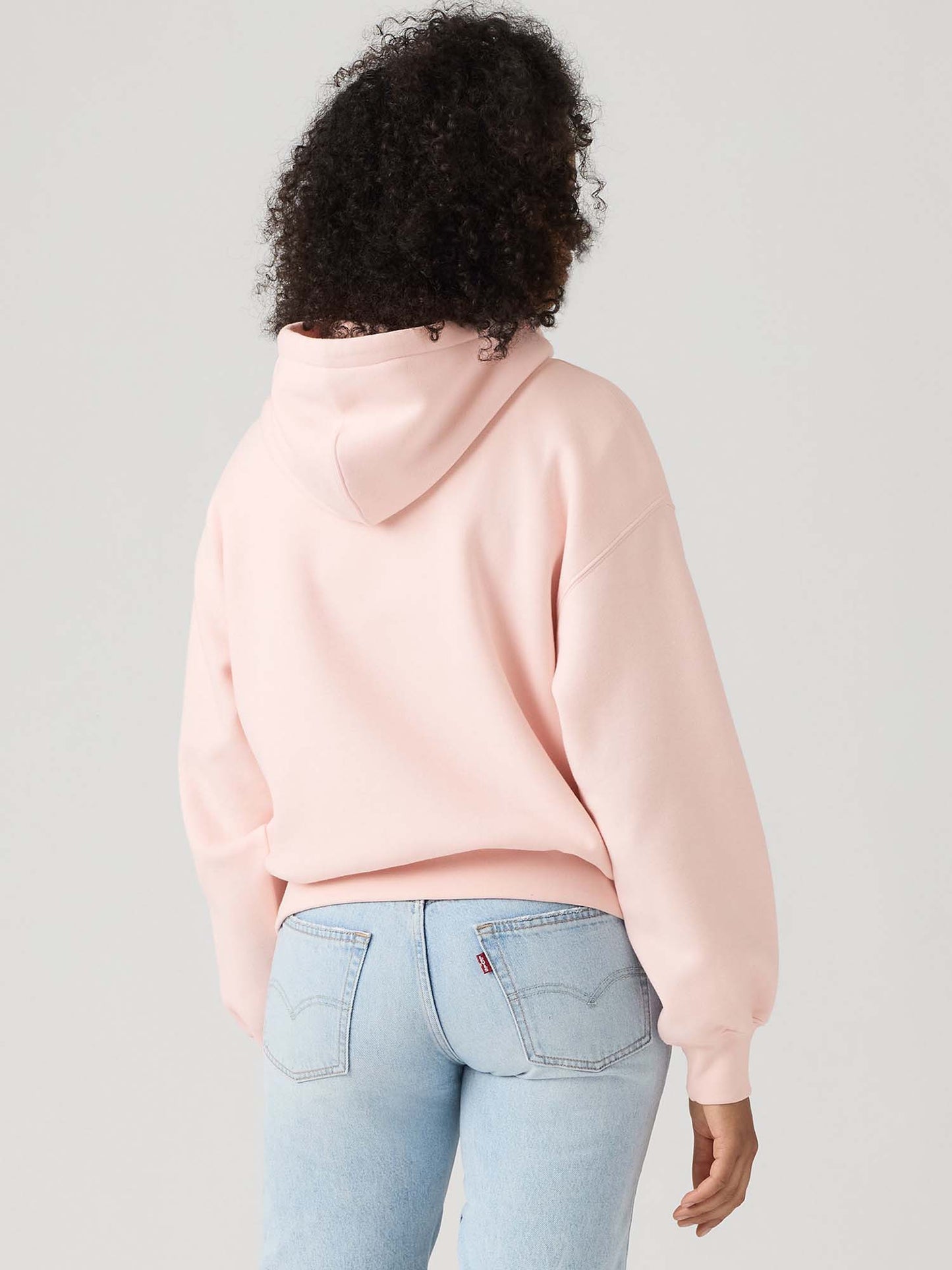 Levi's Everyday Hood, felpa da Donna rosa