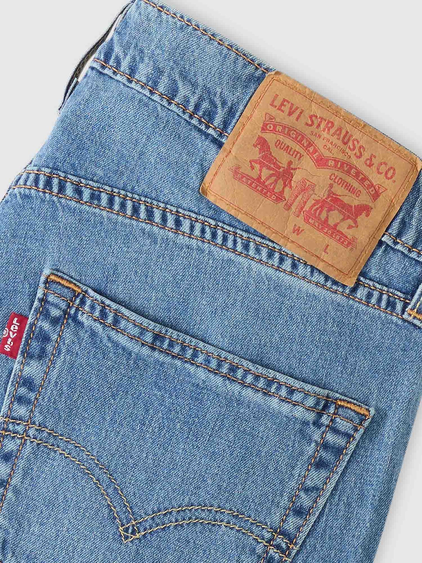 Levi's 511 Slim, jeans slim uomo in denim resistente