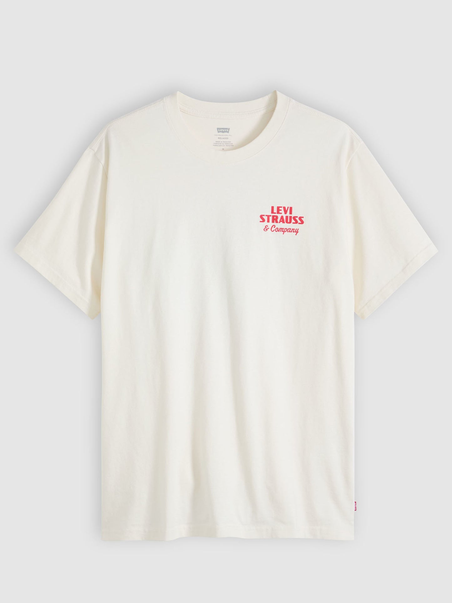 Levi's Relaxed Fit, t-shirt maniche corte uomo panna