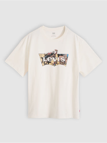 Levi's t-shirt maniche corte da uomo color crema