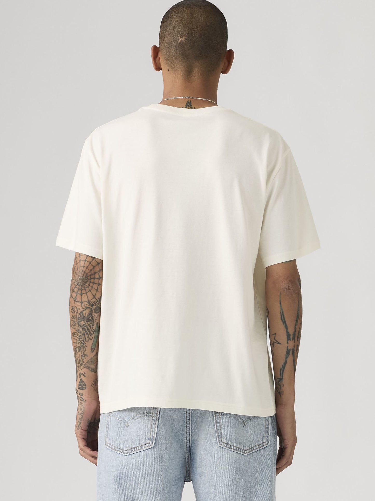 Levi's t-shirt maniche corte da uomo color crema
