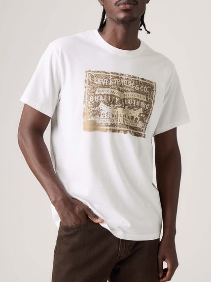 Levi's Relaxed Tee, t-shirt maniche corte da uomo bianca