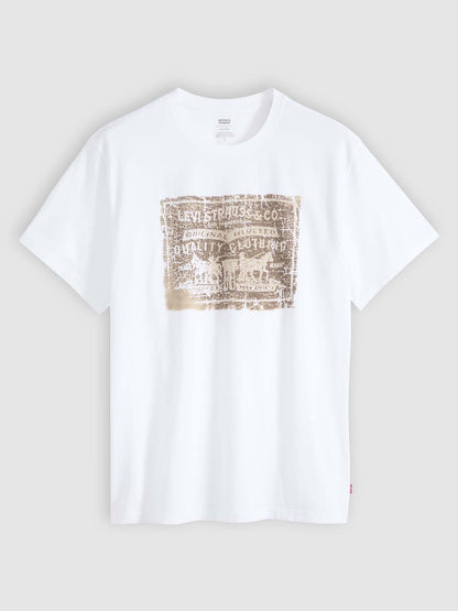Levi's Relaxed Tee, t-shirt maniche corte da uomo bianca
