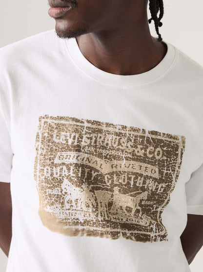 Levi's Relaxed Tee, t-shirt maniche corte da uomo bianca