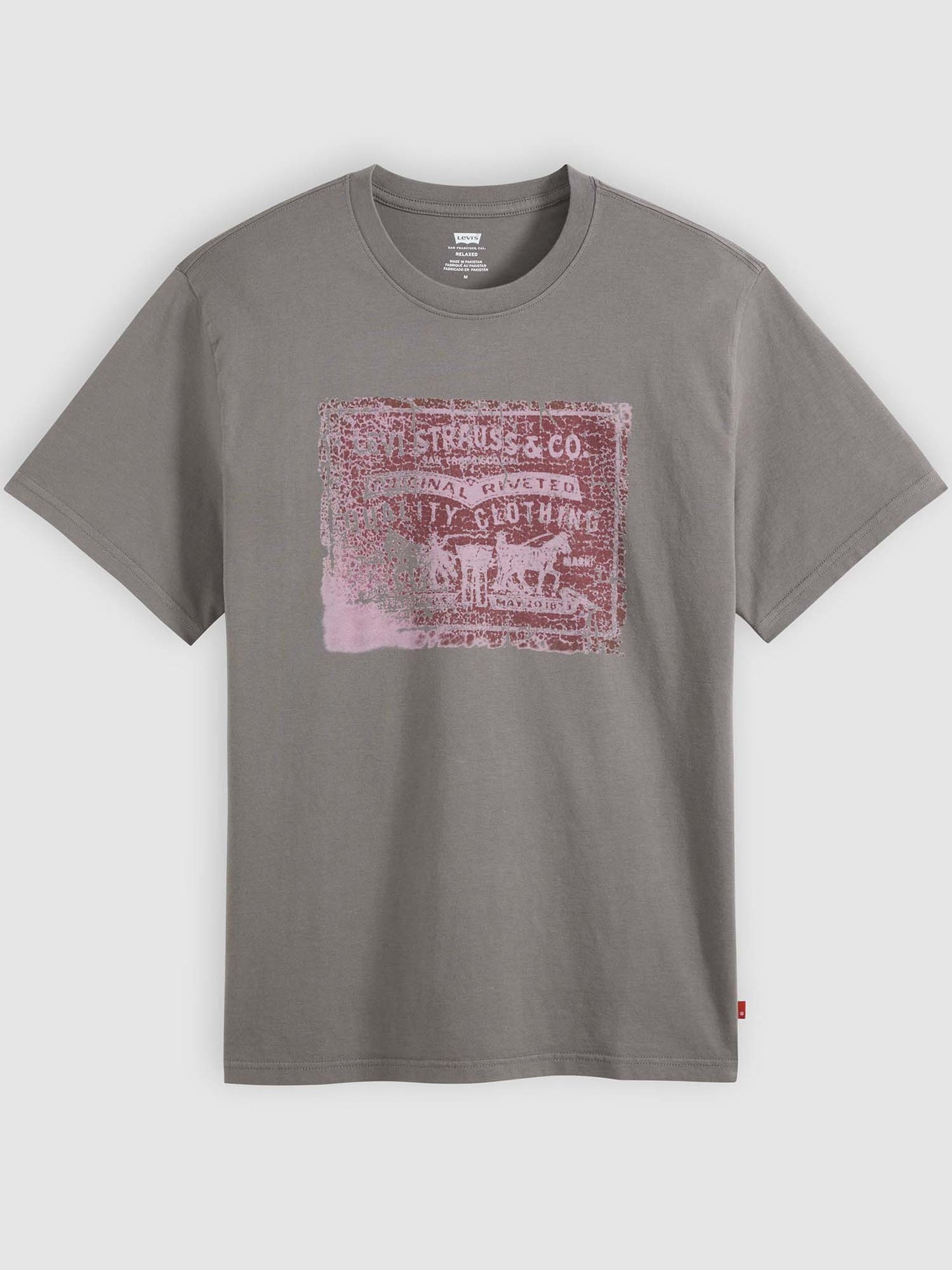 Levi's Relaxed Tee, t-shirt maniche corte da uomo grigia