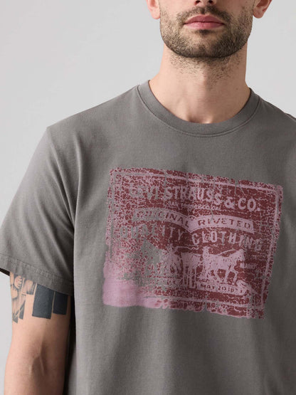 Levi's Relaxed Tee, t-shirt maniche corte da uomo grigia