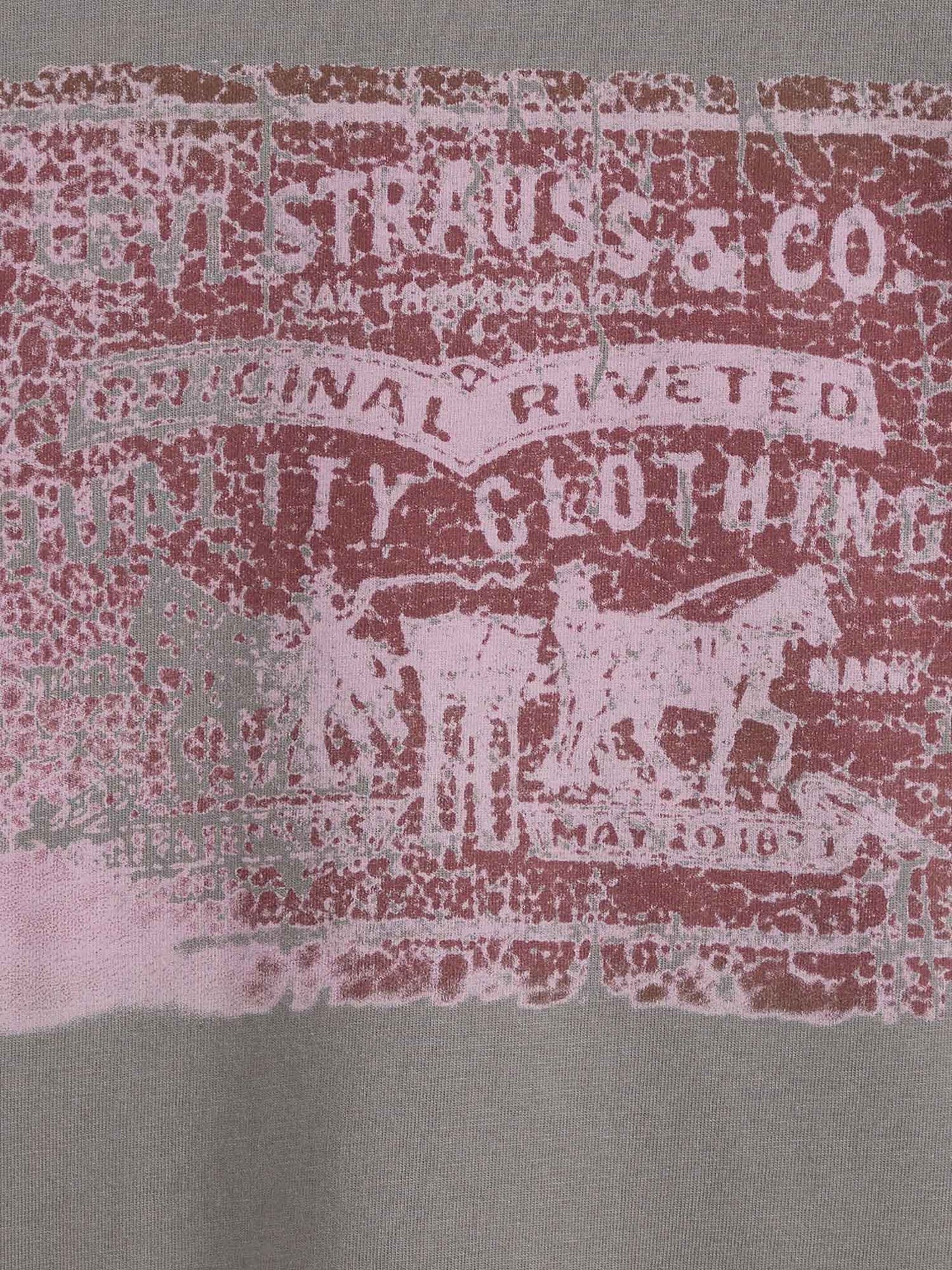 Levi's Relaxed Tee, t-shirt maniche corte da uomo grigia