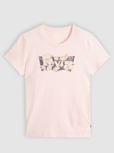 Levi's The Perfect, t-shirt maniche corte da Donna rosa