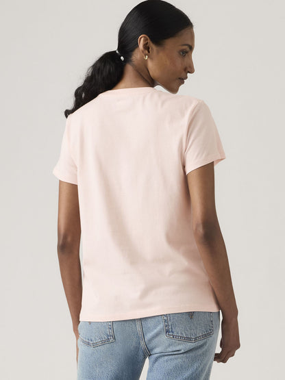 Levi's The Perfect, t-shirt maniche corte da Donna rosa