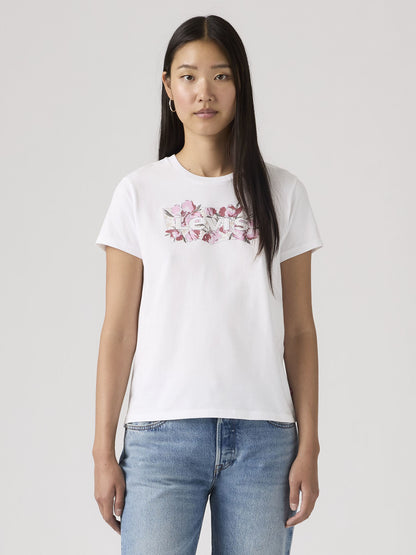 Levi's The Perfect Tee, t-shirt maniche corte donna bianca