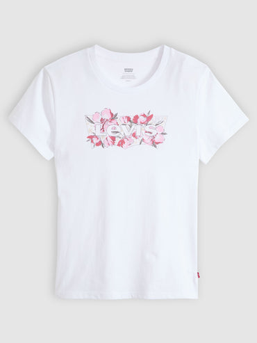 Levi's The Perfect Tee, t-shirt maniche corte donna bianca