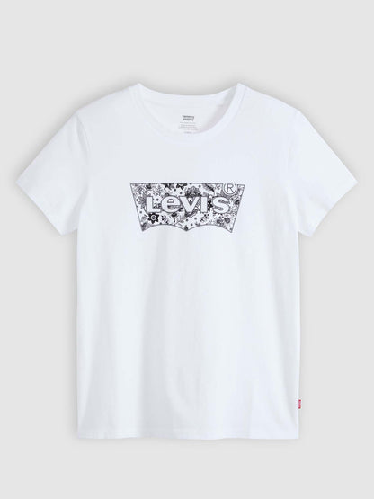 Levi's Perfect Tee, t-shirt maniche corte da donna bianca