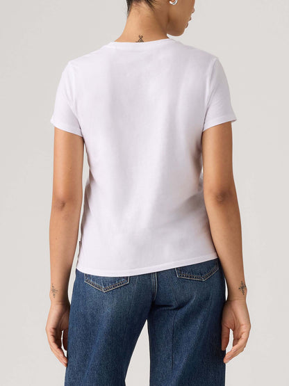 Levi's Perfect Tee, t-shirt maniche corte da donna bianca