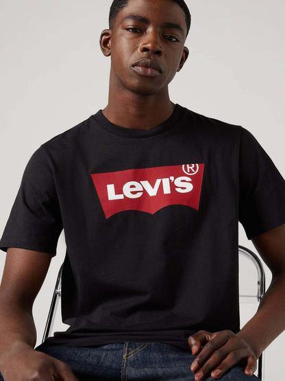 T-SHIRT HOUSEMARK LEVI'S DA RAGAZZO NERO