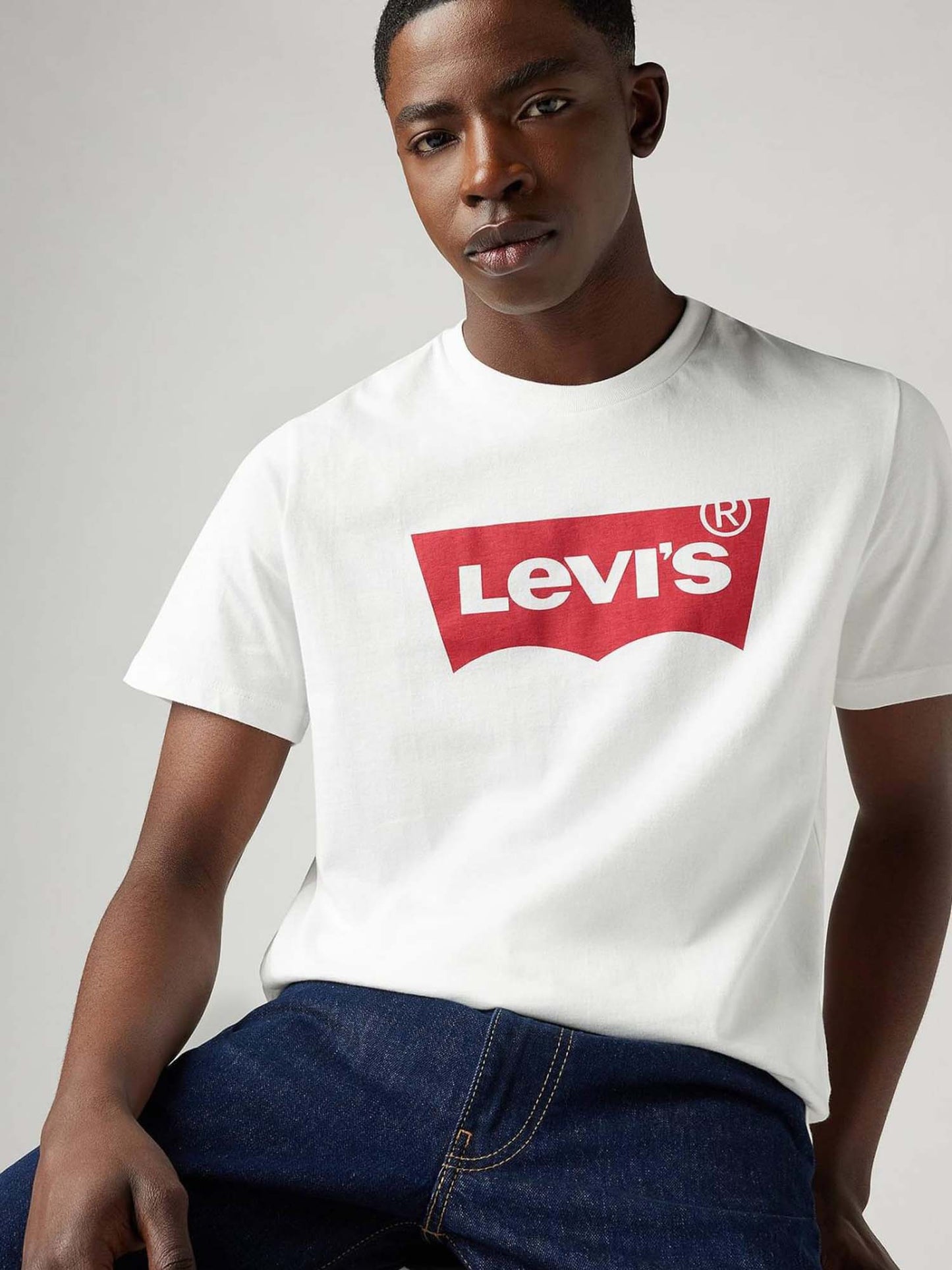 T-SHIRT HOUSEMARK LEVI'S DA RAGAZZO BIANCO