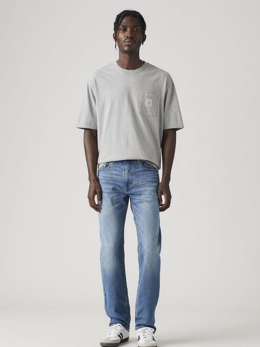 Levi's 502 Taper, jeans da uomo in denim a vita media