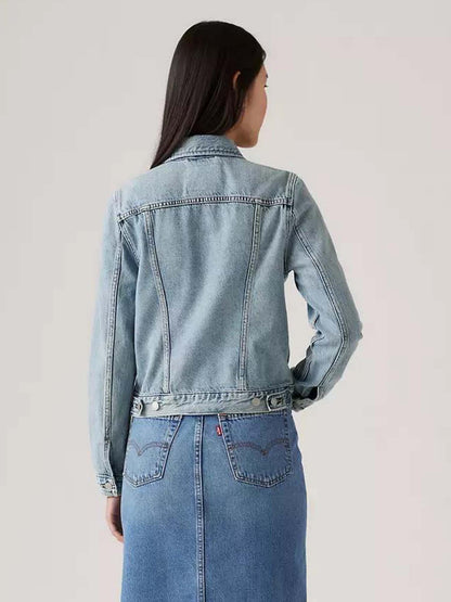 GIUBBINO CLASSICO LEVI'S DONNA JEANS CHIARO