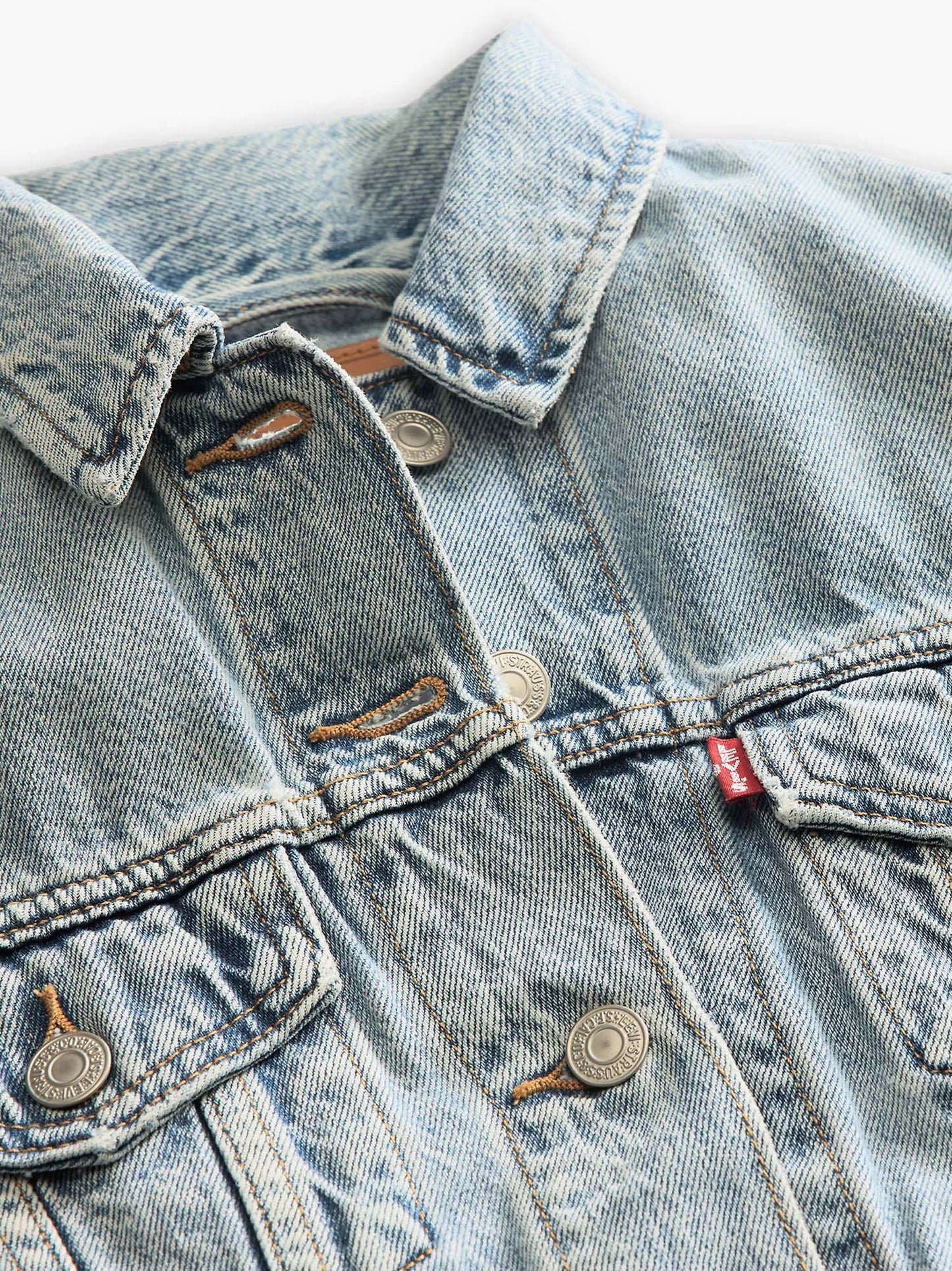 GIUBBINO CLASSICO LEVI'S DONNA JEANS CHIARO