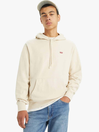 FELPA CON CAPPUCCIO LEVI'S DA UOMO BEIGE