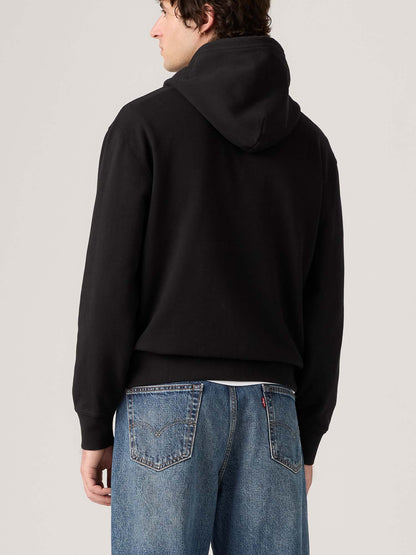 Levi's New Original Hoodie, felpa da uomo nera