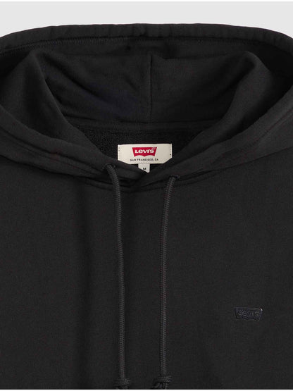 Levi's New Original Hoodie, felpa da uomo nera