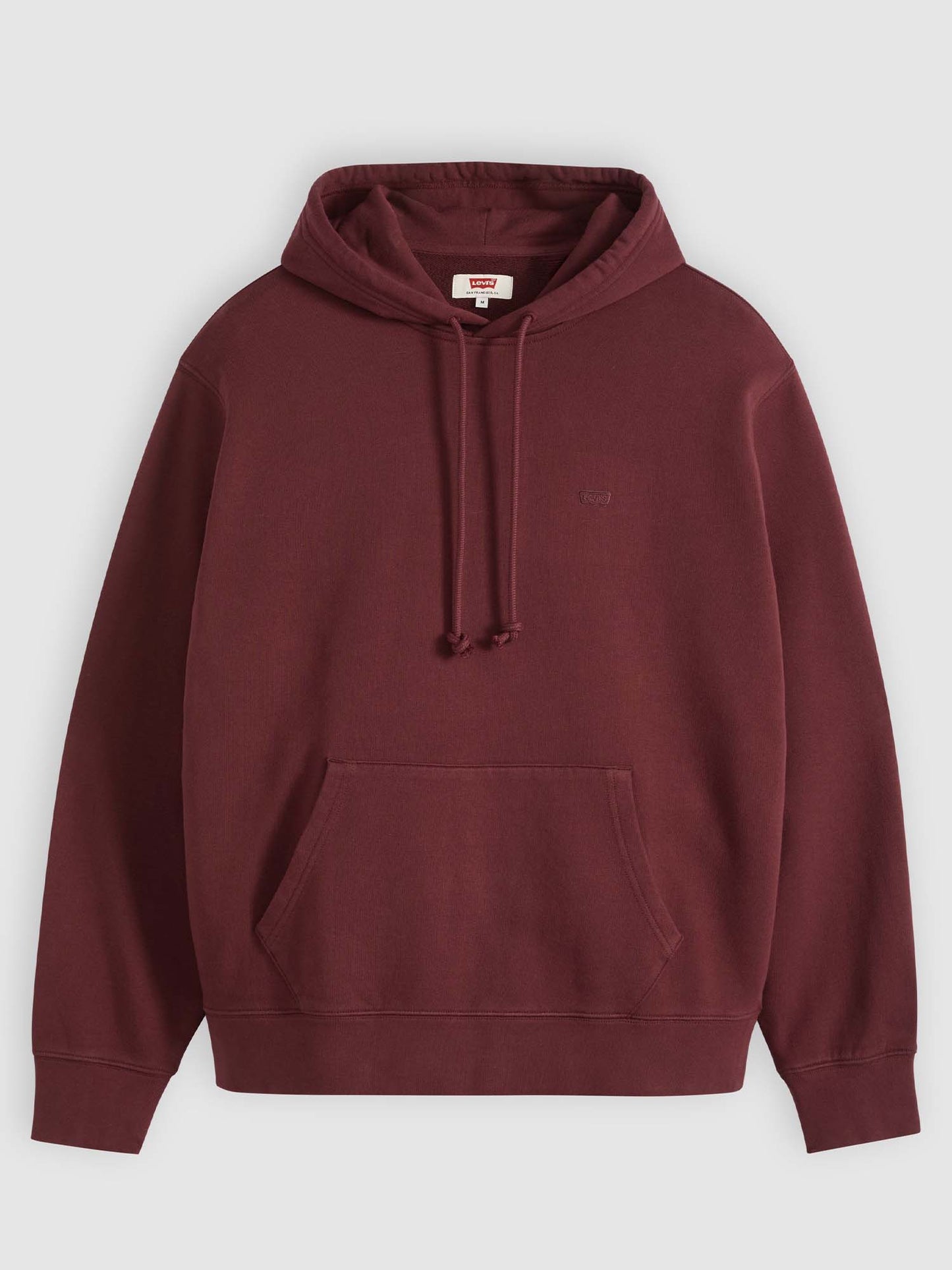 Levi's Original Hood, felpa da uomo Bordeaux