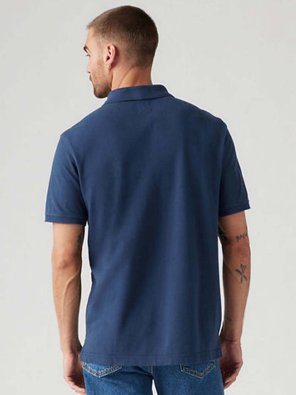 Polo Levi's Housemark da uomo in blu