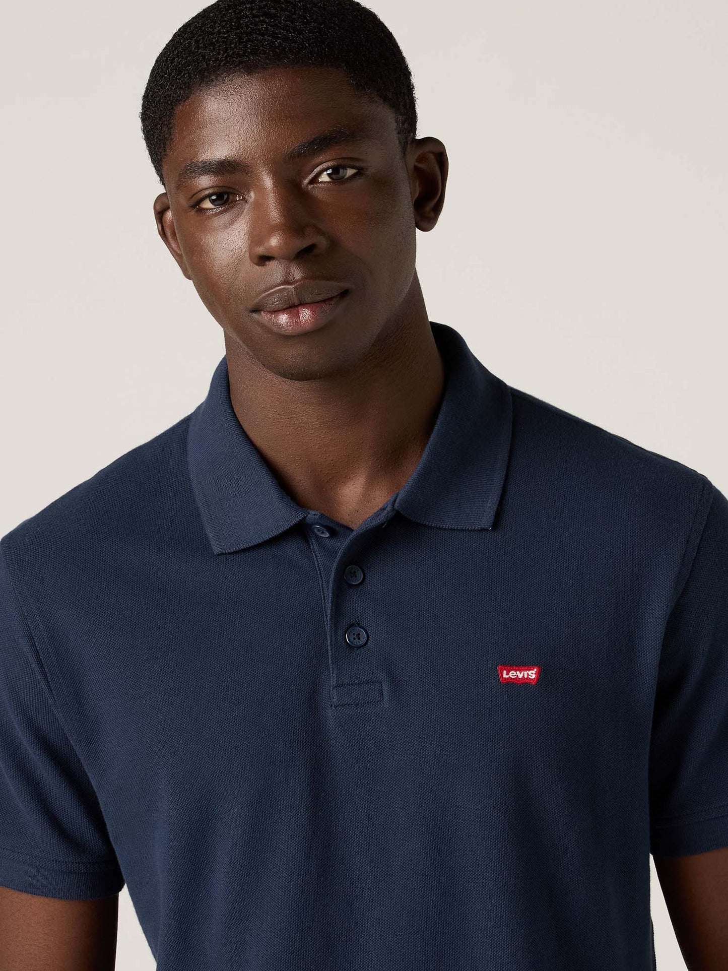 Polo Levi's Housemark da uomo in blu