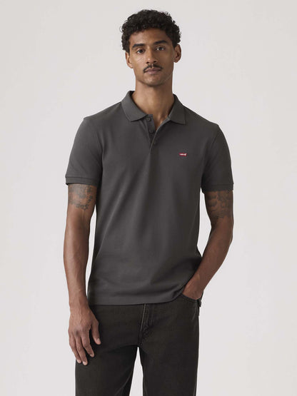Levi's Housemark Polo, polo uomo grigia in cotone leggero