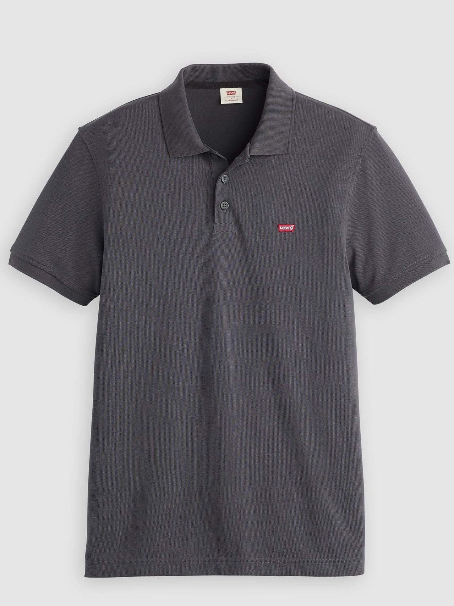 Levi's Housemark Polo, polo uomo grigia in cotone leggero