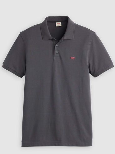 Levi's Housemark Polo, polo uomo grigia in cotone leggero