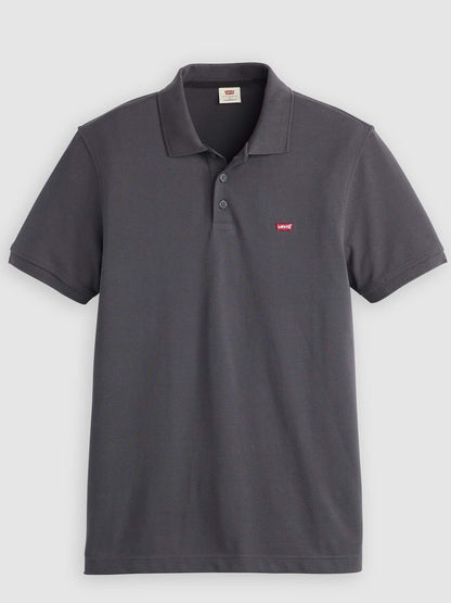 Levi's Housemark Polo, polo uomo grigia in cotone leggero