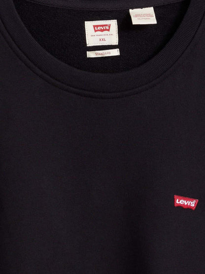 FELPA GIROCOLLO HOUSEMARK LEVIS DA UOMO NERO